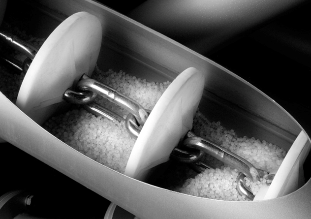 اسکرو مارپیچ برای حمل دانه ها، غلات و مواد شیمیایی و غیره کاربرد دارد